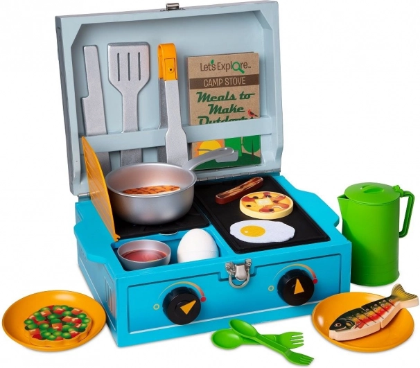 Children's Toy Camping Set with Kitchen