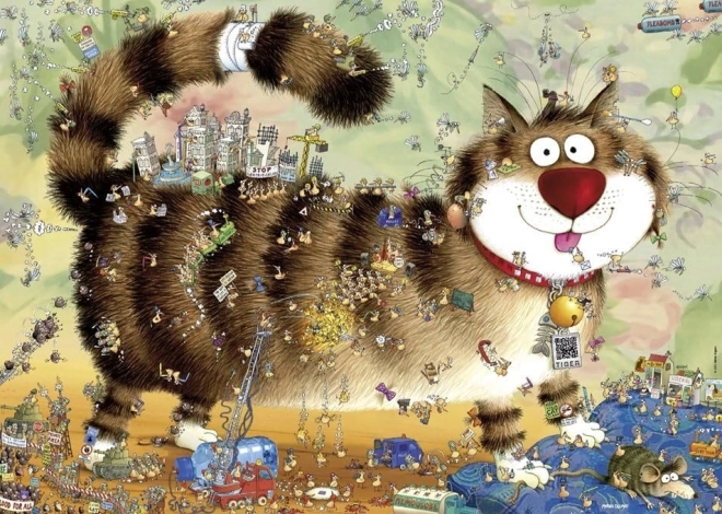 Heye puzzle Vie de chat 1000 pièces