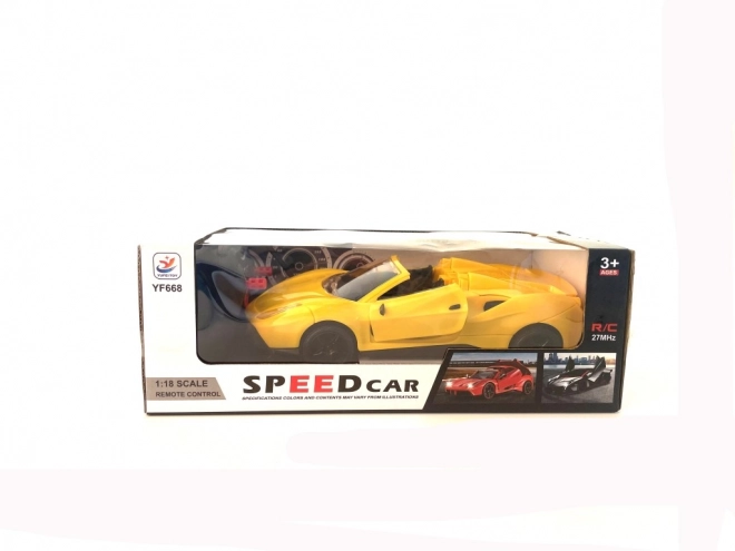 RC Sportwagen im Maßstab 1:18
