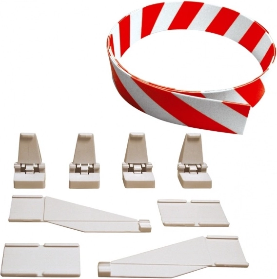 85220 EVO/D132/D124 Mantinel, houders voor mantinel 3 m