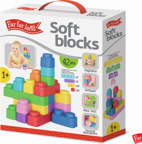 Ensemble de Construction Doux 42 Blocs Far Far Land