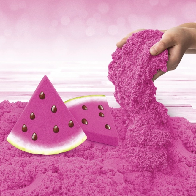 Kinetisch zand met fruitsmaak Meloen