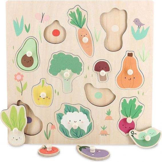 Vilac puzzle Légumes avec poignées