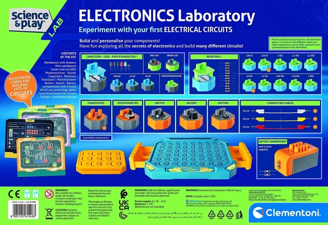 CLEMENTONI Science&Play Elektronische Laboratorium
