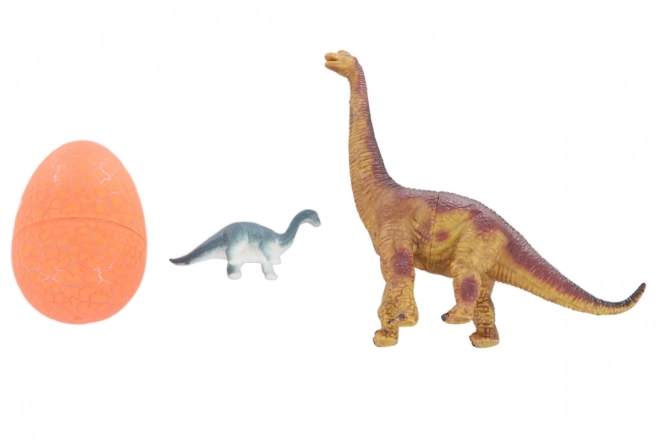 Dinosaurus met ei – brachiosaurus