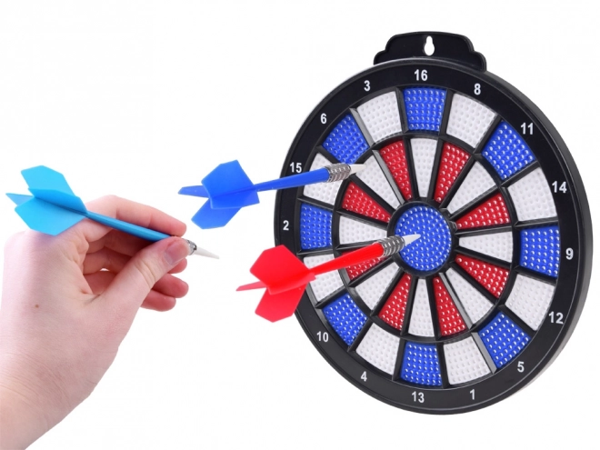 Trezní dartbord met 3 darts