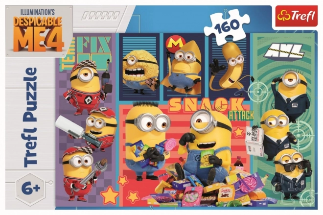 Puzzle 160 pièces Joie des Minions Trefl