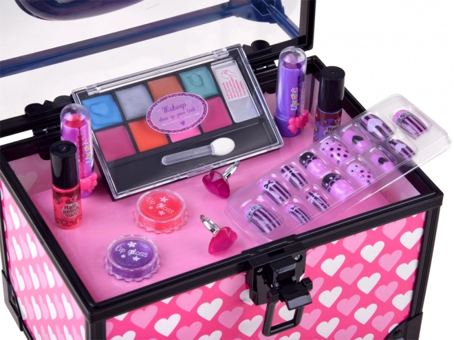 Koffer met make-up voor meisjes