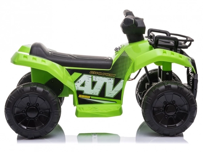 Kinder quad op batterij groen