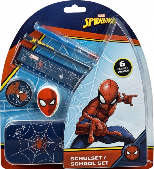 ensemble scolaire Spider-Man 6 pièces