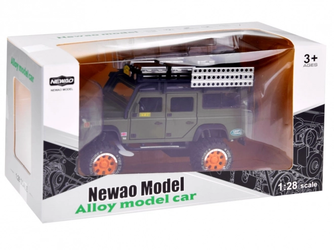 Metalen terreinwagen met geluid en LED-lichten