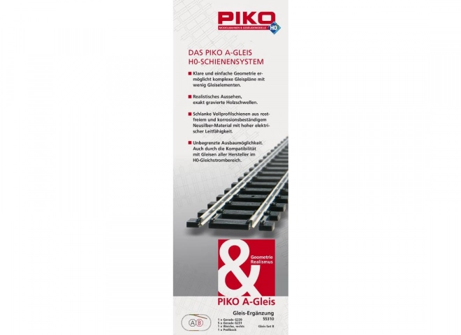 Piko Sporen Set B (kopspoor) - 55310