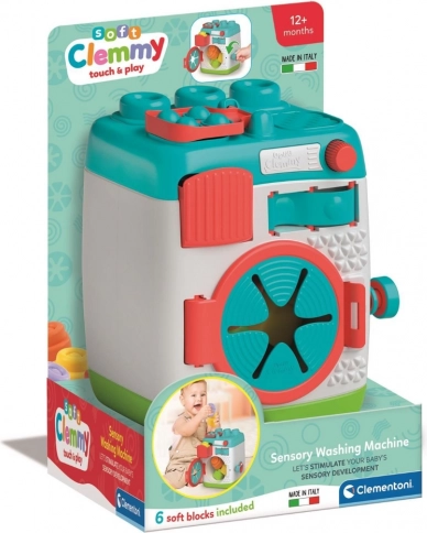 Lave-linge sensoriel Clemmy – trieur de cubes CLEMENTONI
