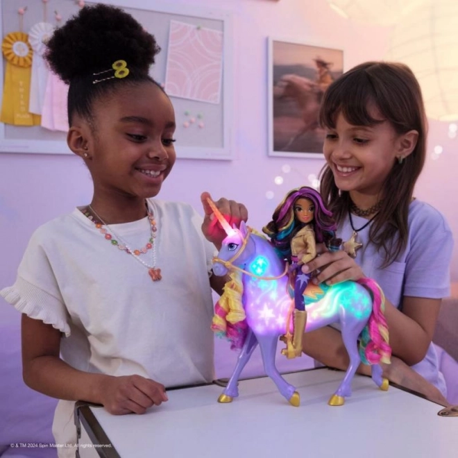 UNICORN ACADEMIE LICHTGEVENDE EENHOORN WILDSTAR MET POP SOPHIA 24cm