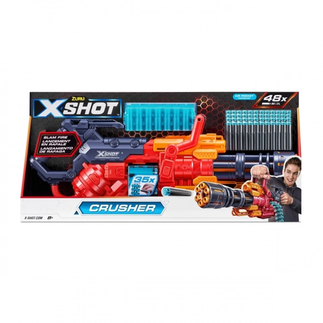 Wyrzutnia X-Shot Crusher met 48 schuimpijlen