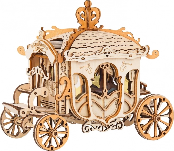 Rolife 3D wooden puzzle Classic Carriage – 92 pieces