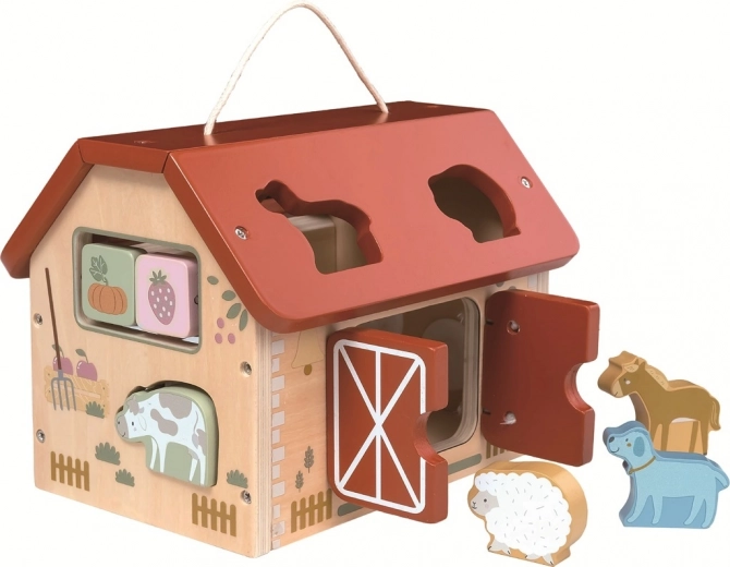 Farm Shape Sorter with Animals 2Kids Toys