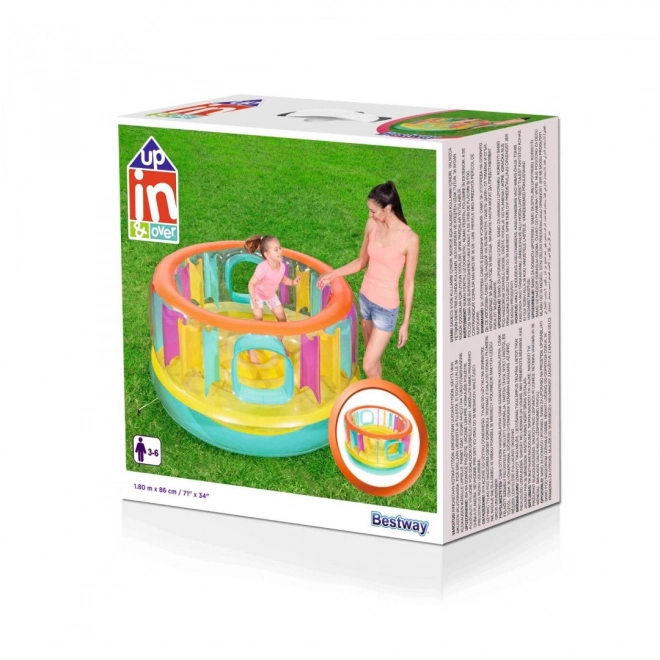Opblaasbare trampoline voor kinderen