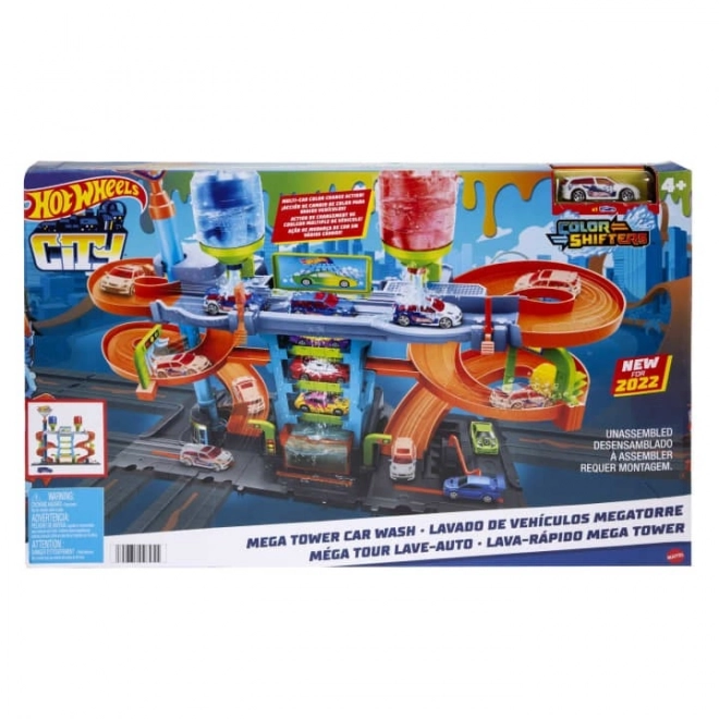 Hot Wheels City Mega Autowasstraat