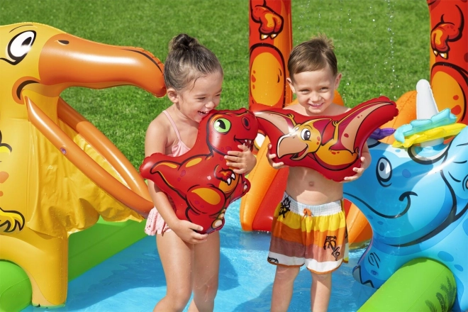 Monde des dinosaures Terrain de jeu 241x140x137cm BESTWAY