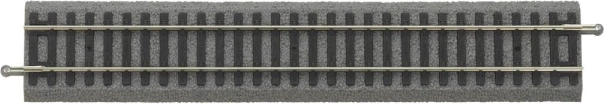 Piko Gerade G231 mit Bettung H0