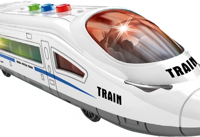 Train Rapide à Volant d'Inertie