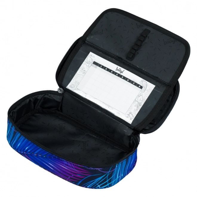 BAAGL 3 SET Core Palm: backpack, pencil case, drawstring bag