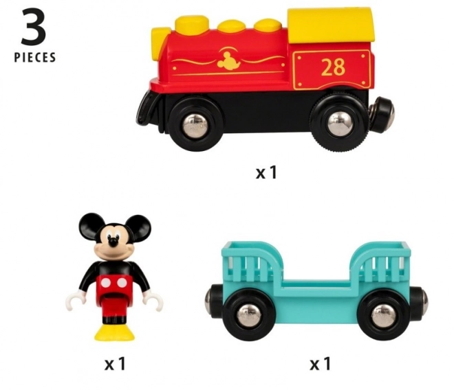 Train à piles Mickey Mouse