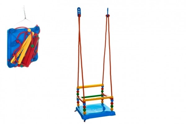 Groene plastic kinder schommel – Blauw