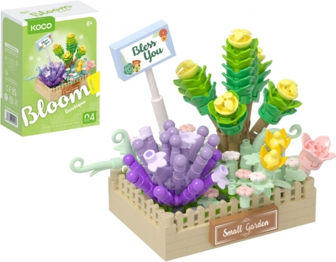 KOCO Mini Building Kit: Succulent Floral Arrangement, 232 Pieces