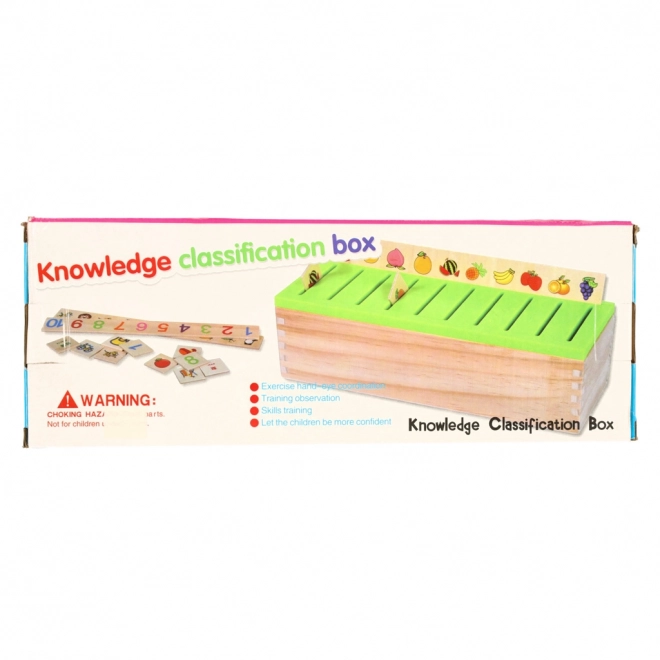 Petite classe éducative en bois Montessori