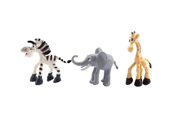 Realistische Safari-Figuren zum Lernen und Spielen