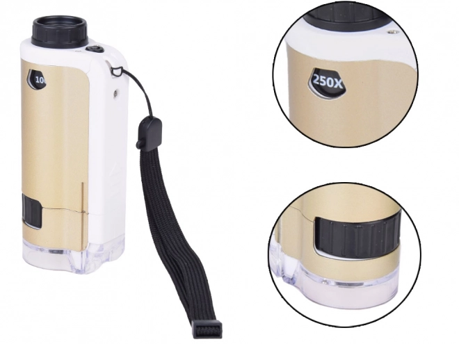 Zakmicroscoop voor kinderen met vergroting