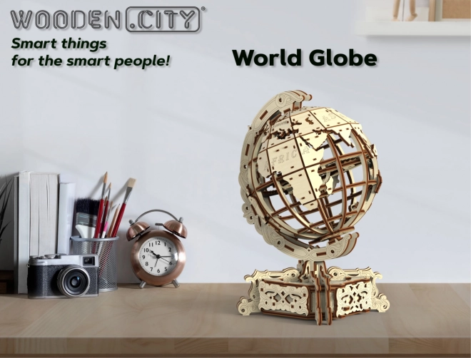 Wooden City puzzle 3D Globus 231 pièces