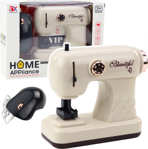Children's sewing machine with mouse and light effects