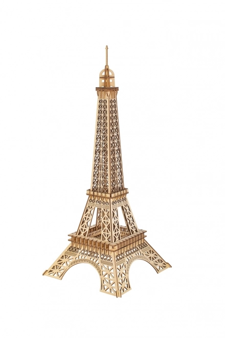 Puzzle 3D en Bois Woodcraft Tour Eiffel de Taille Moyenne