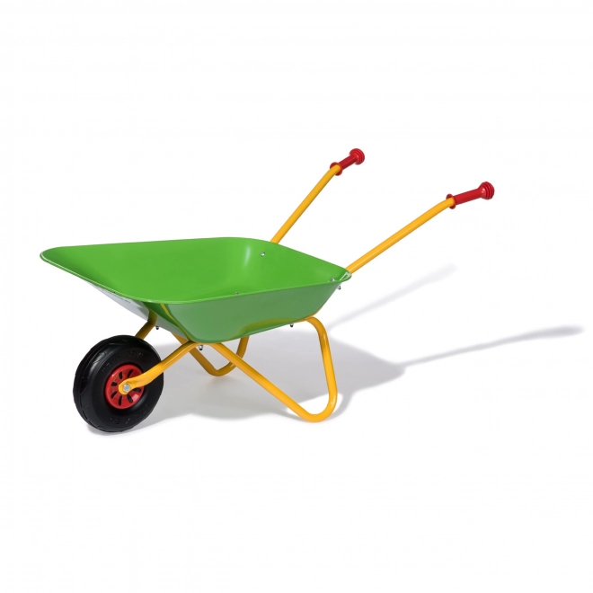 Green Rolly Toys Wheelbarrow for Kids