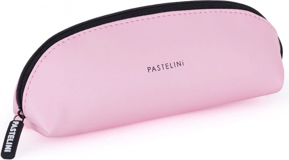 Trousse étui rose PASTELINI en polyuréthane