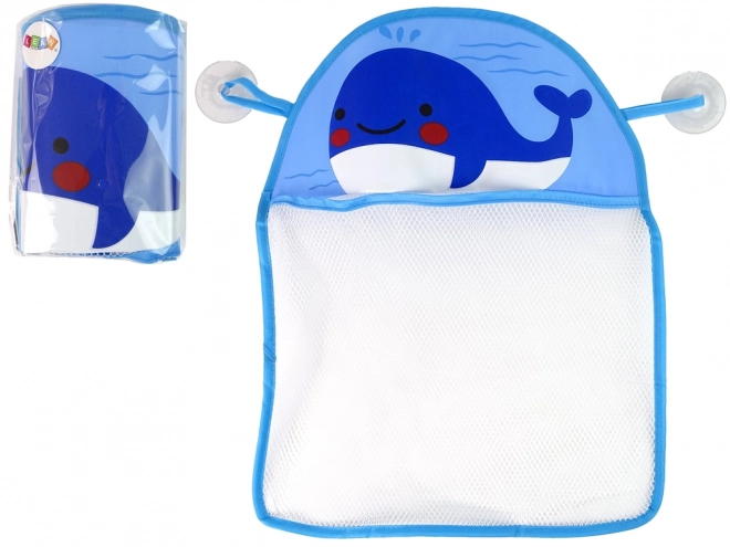 Organisateur de jouets de bain en forme de baleine