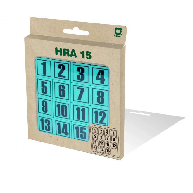 Verschiebbares Logik-Puzzle 15