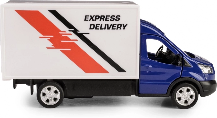 Realistische details en Express Delivery opdruk