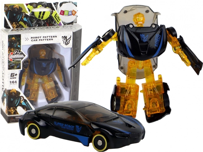 Transformerende robotauto 2-in-1