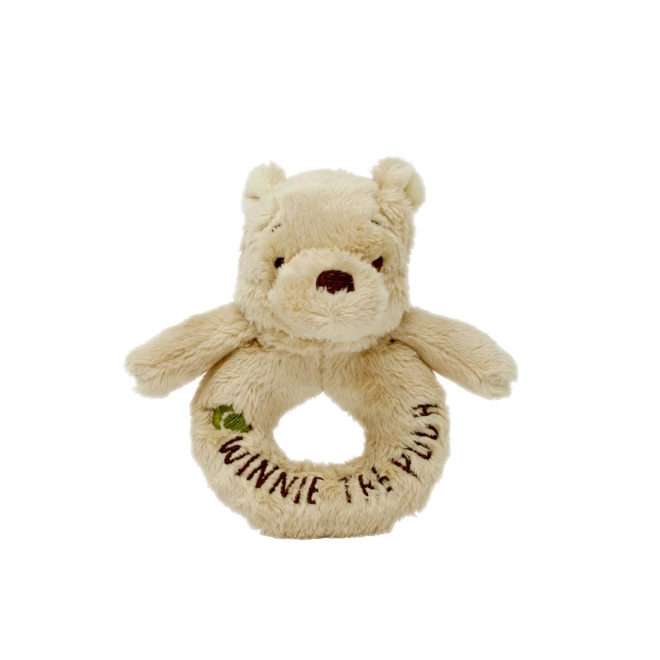 Regenboog Pluche rammelaar Winnie de Poeh