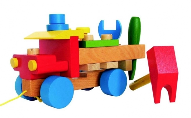 Detoa houten montage-auto voor kinderen