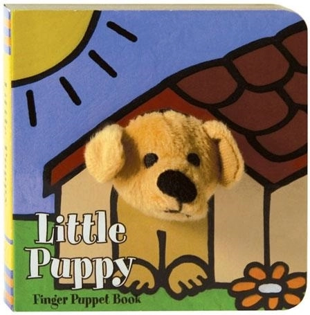Handpop-boekje met puppy van Chronicle Books