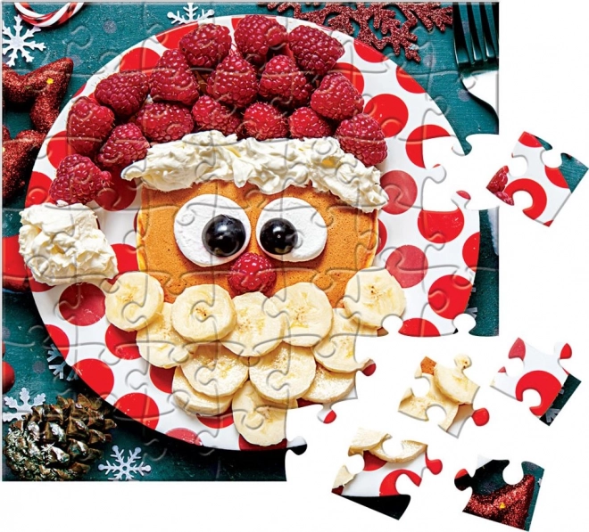 Adventskalender met Puzzel Eurographics 24 x 50 Stuks – Kerstelijke lekkernijen