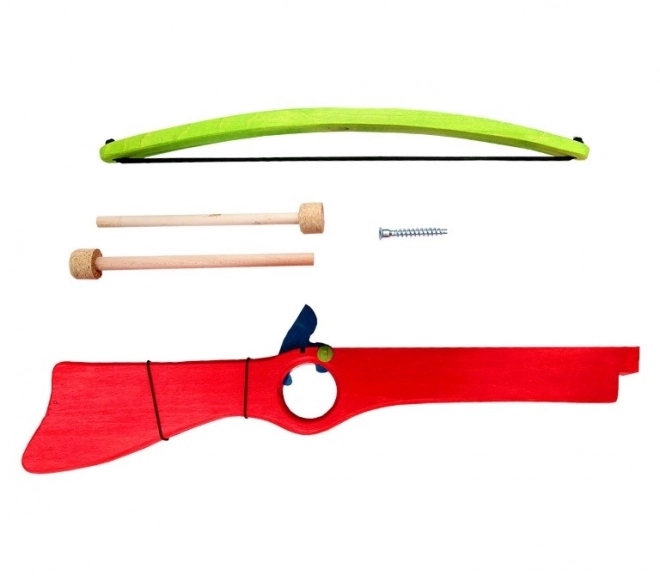 Fauna Houten Kruisboog Rood