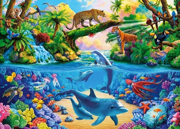 puzzel 260 stukjes wild nature