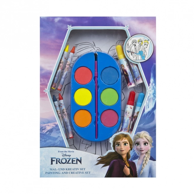 Teken set met Frozen thema