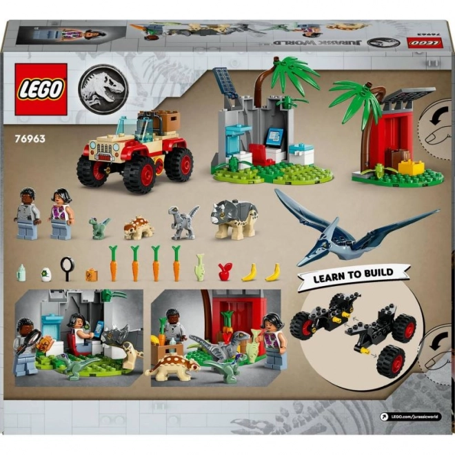 LEGO® Jurassic World 76963 Centre de sauvetage pour bébés dinosaures